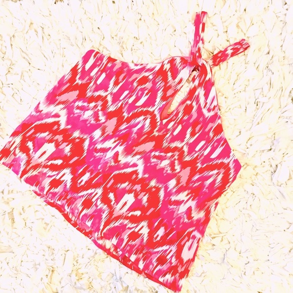 NWOT AQUA printed halter top Size XS/S - Picture 3 of 8